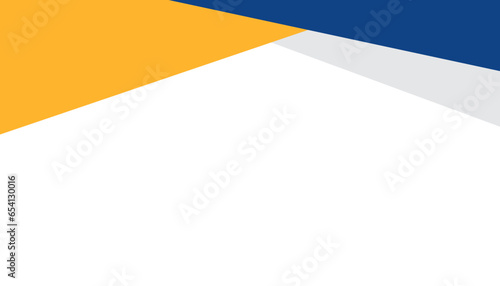 blue yellow minimalist background vector