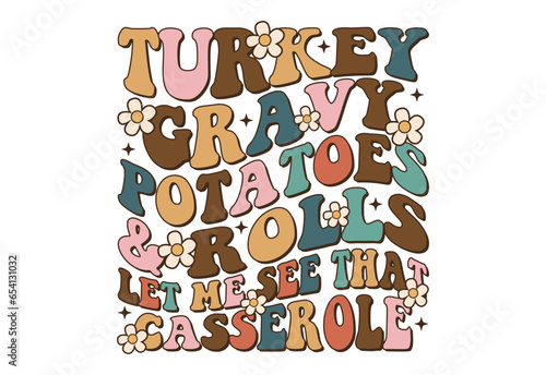 Retro Thankful Quote, Retro Fall Quote, Thanksgiving, Autumn, Thankful Grateful Blessed