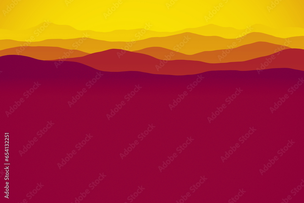 Abstract mountain background illustration. Sunrise and sunset in mountains Abstract mountain background illustration. Sunrise and sunset in mountains