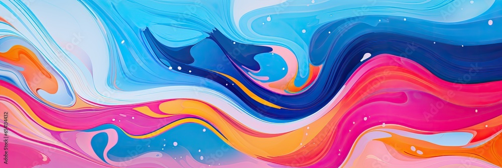 Abstract background with bright colors and fluid shapes Abstract background with bright colors and fluid shapes