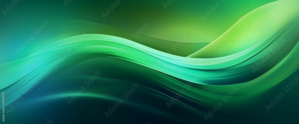 Fototapeta premium Modern and Abstract Wave Background with Technology and Science Concept