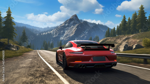 Thrilling computer game captures the adrenaline of car racing © Valeriia
