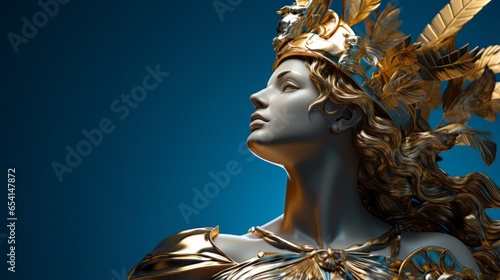 Hera - The greek goddess of marriage.generative ai
 photo