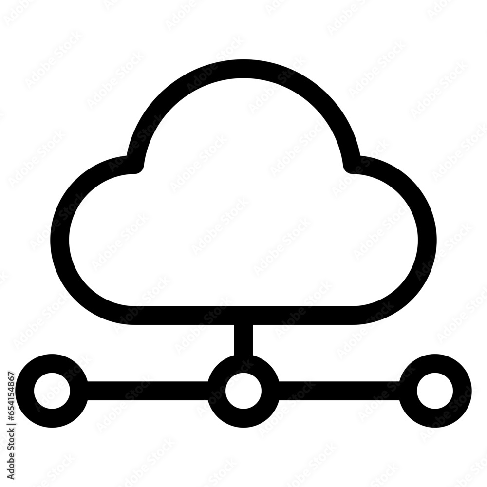 Cloud Computing Icon Cloud Computing Icon