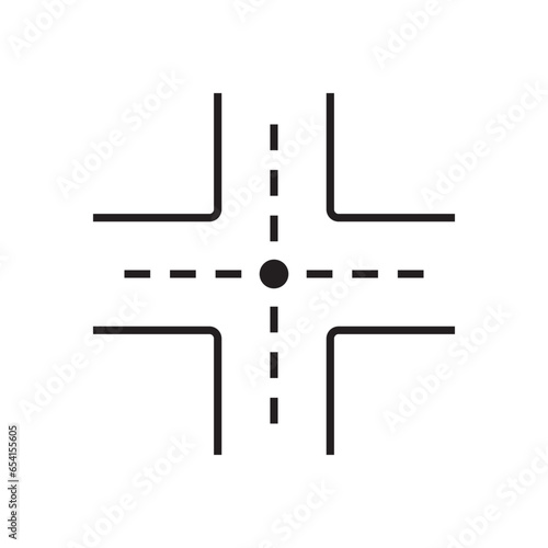 road icon vector