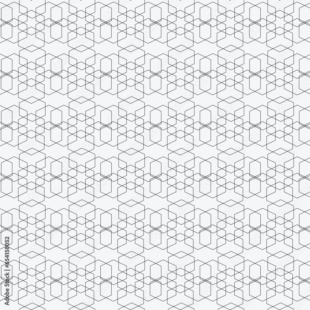 Seamless simple geometric pattern illustration.