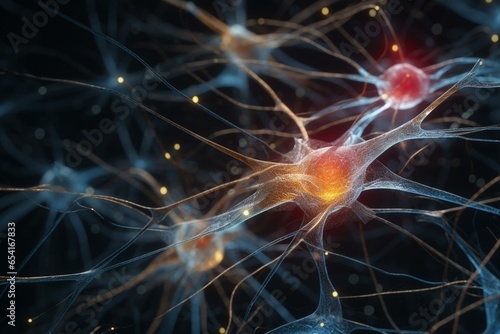 Connections between neurons form the complex neural network structure in the human brain. Generative AI
