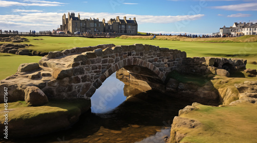 Swilcan Bridge St Andrews Golf Course