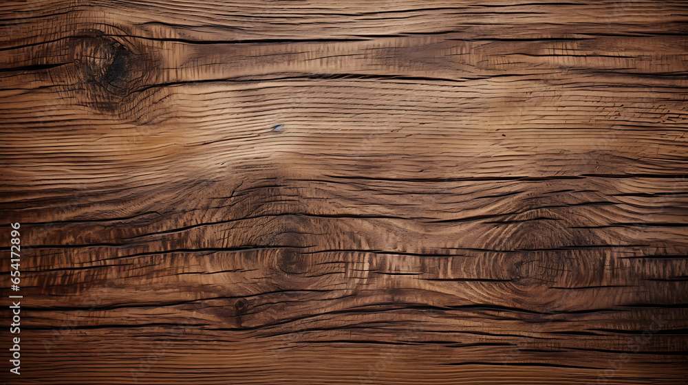 A rustic wood grain texture, capturing the raw beauty and warmth of nature, perfect for organic and vintage themes - obrazy, fototapety, plakaty 