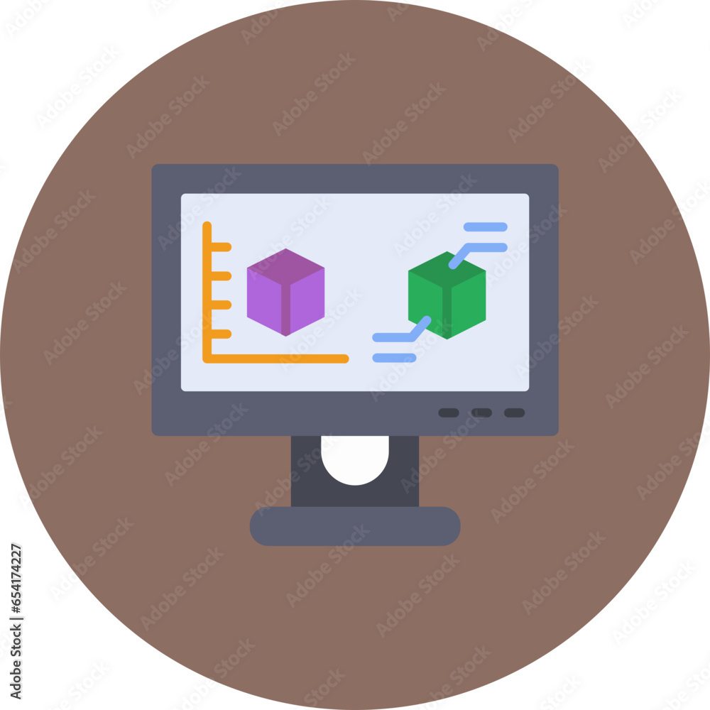 3d modeling Icon 3d modeling Icon