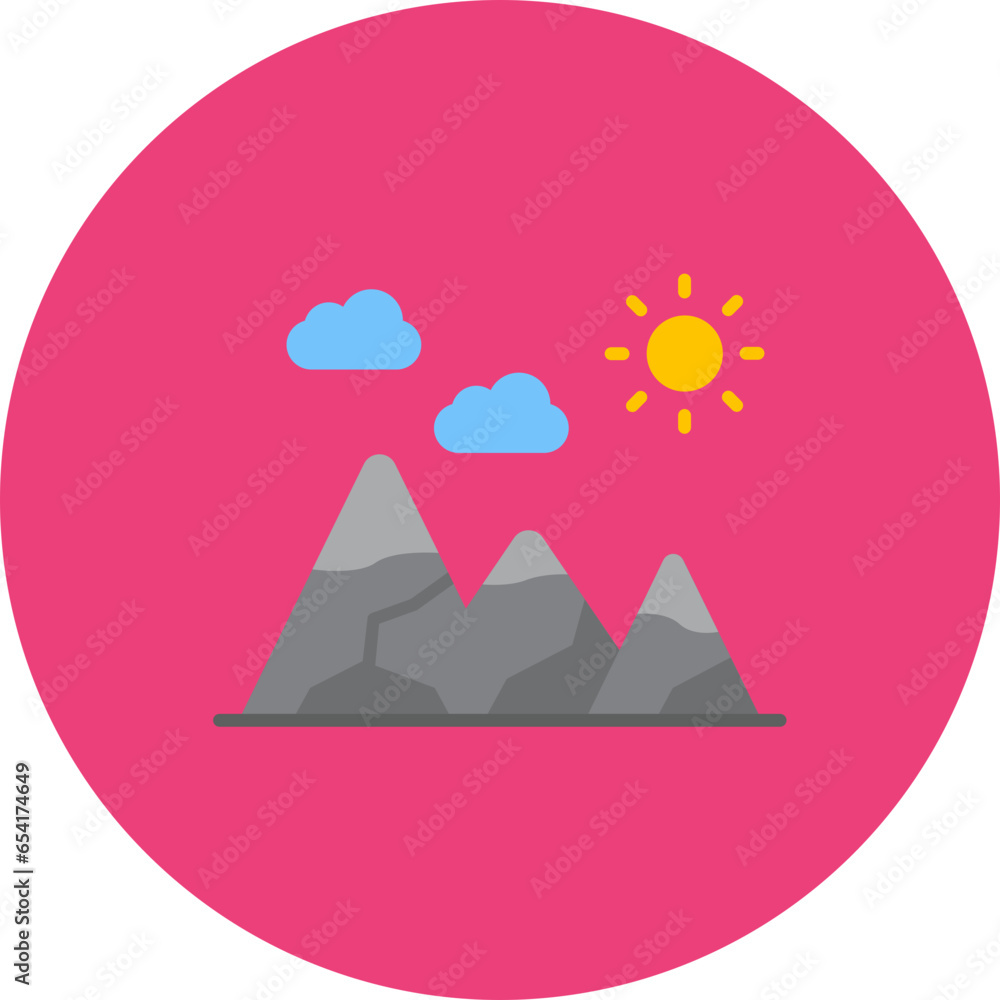 Mountains Icon Mountains Icon
