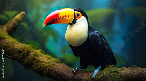 Toucans is the most beautiful birds in the world, ranked number 4 in natural beauty. © seesulaijular