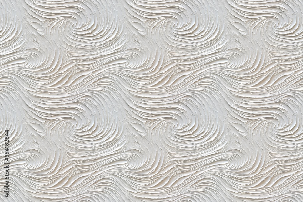 White swirly texture of paint, seamless repeat pattern. Painted background with rough structure. Backdrop for banner, card, wrapping paper, scrapbooking or wallpaper. White swirly texture of paint, seamless repeat pattern. Painted background with rough structure. Backdrop for banner, card, wrapping paper, scrapbooking or wallpaper.