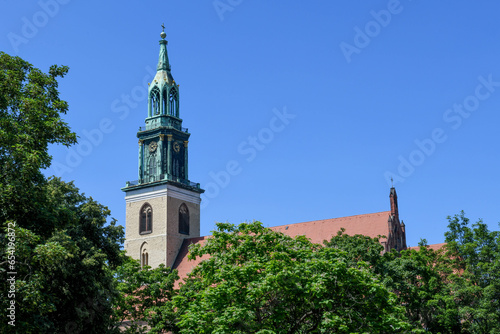 View at St. Mary's Church at Berlin on Germany