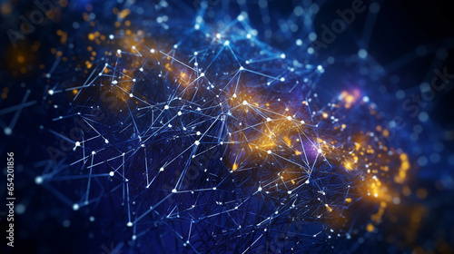 Navigating Technology Nodes Flow, Global Data Connectivity Wallpaper for a Tech Background
