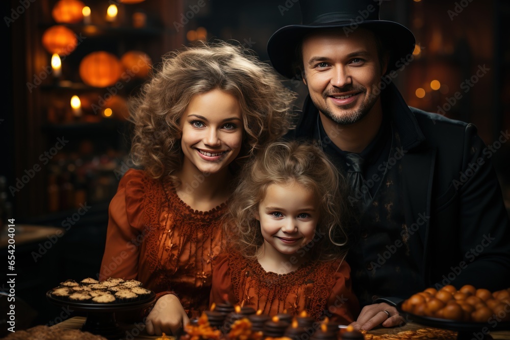 Halloween is a fun traditional holiday. The family makes a symbol out of a pumpkin and a candle. Halloween is a fun traditional holiday. The family makes a symbol out of a pumpkin and a candle.