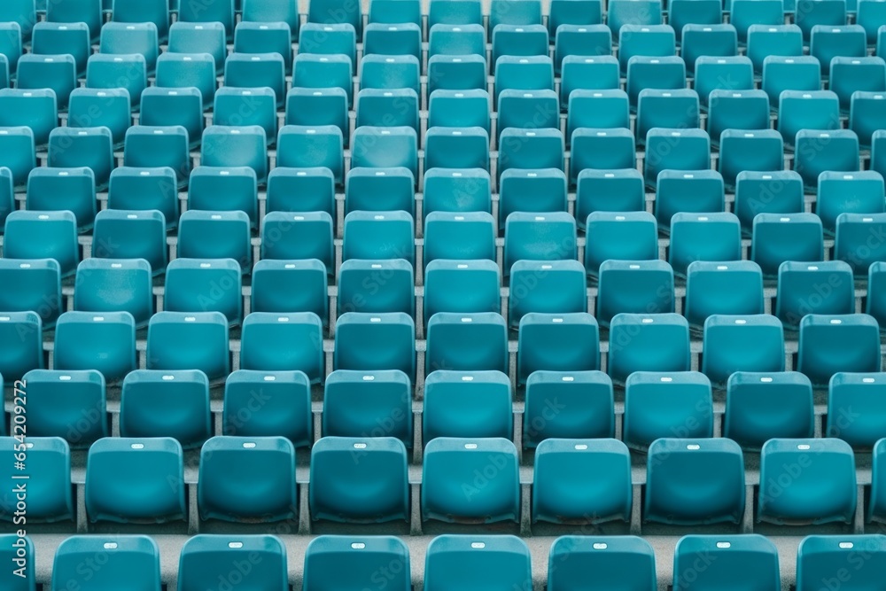 Empty seats stadium event. Public playground. Generate Ai Empty seats stadium event. Public playground. Generate Ai