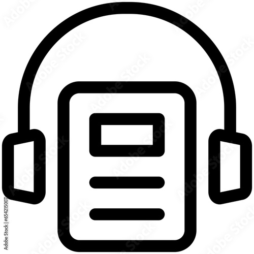 audio book icon