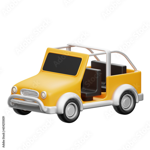 Jeep 3D Icon
