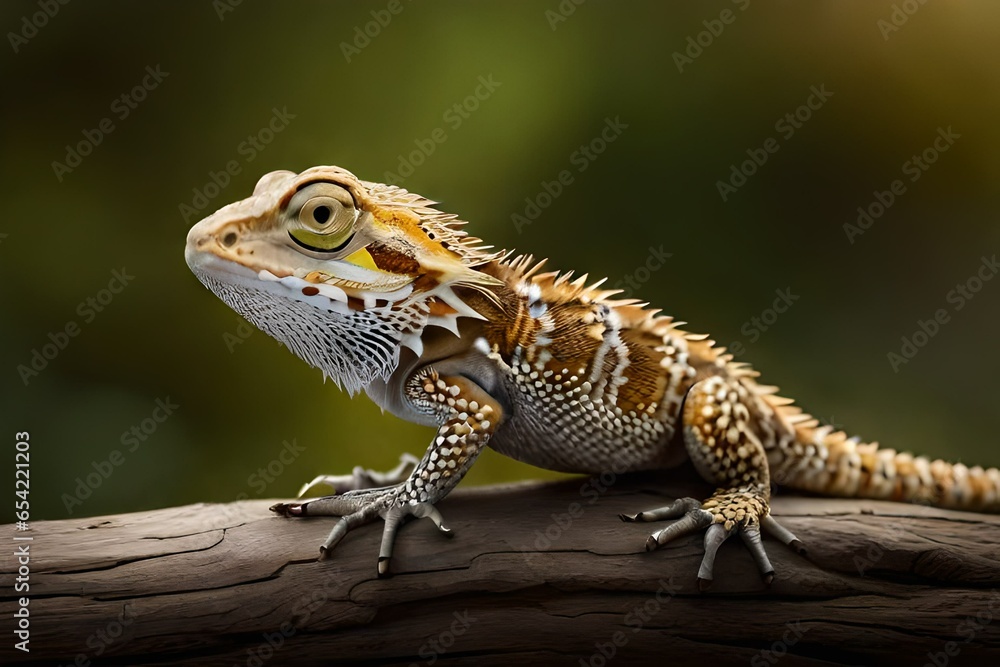 Fototapeta premium Australian Eastern Bearded Dragon Lizard