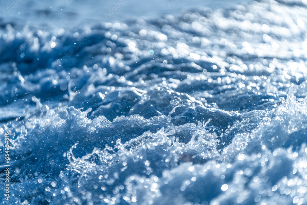 Obraz premium water wave liquid ocean