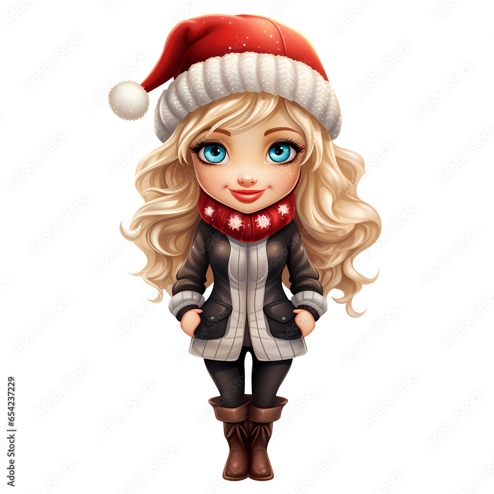 Blond Halloween Clipart Illustration Blond Halloween Clipart Illustration