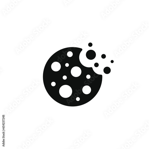 Cookies icon isolated on white background