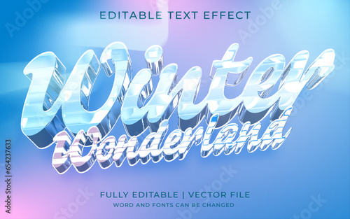 editable 3D text effect with the text 
