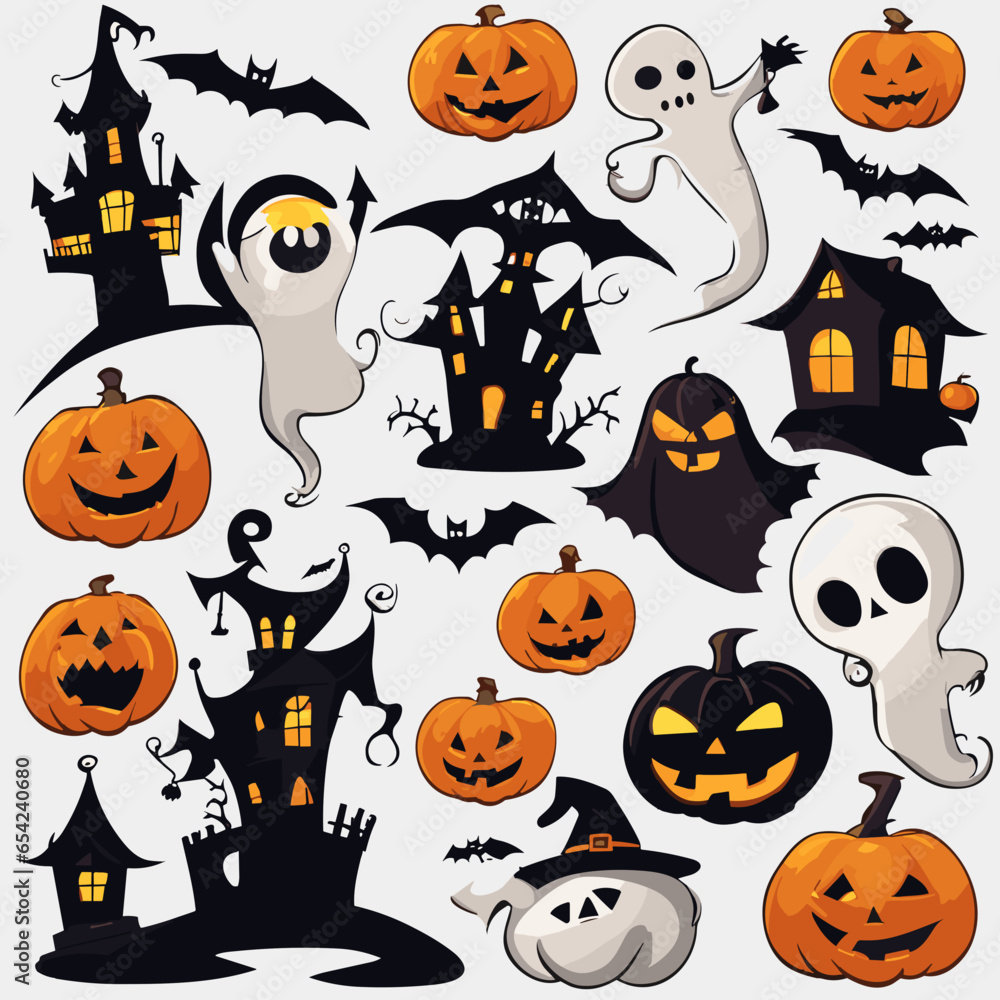 halloween pattern with pumpkins halloween pattern with pumpkins