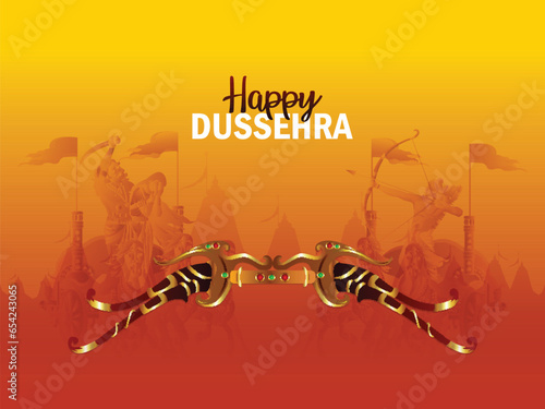 Lord rama killing ravana for happy dussehra