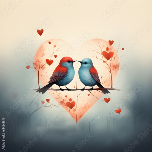 birds as a symbol of love