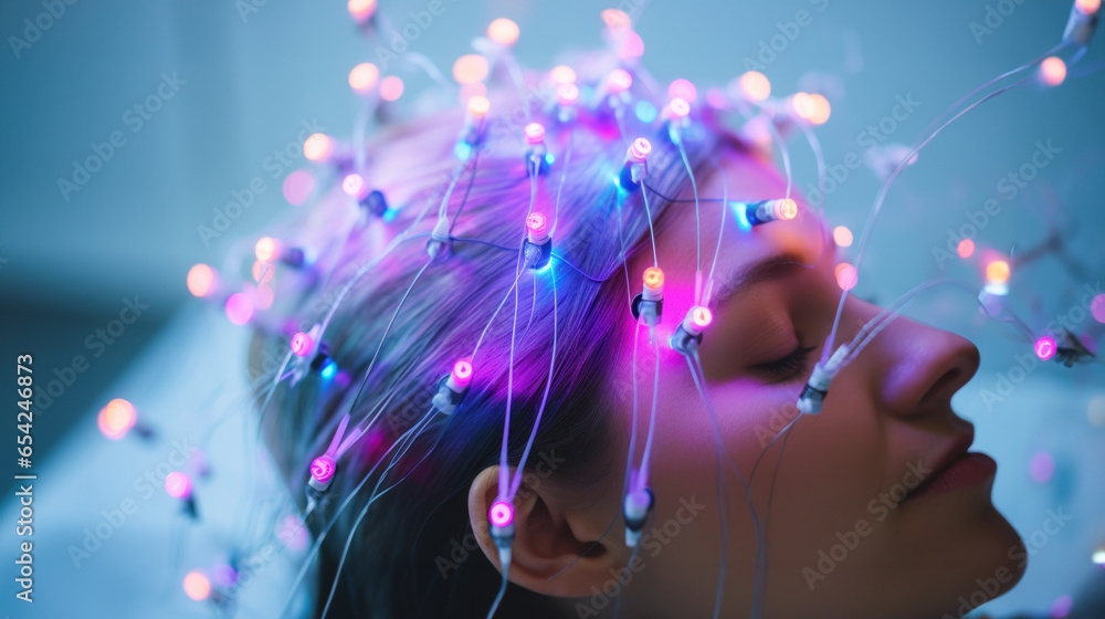 Measuring electrical activity of the human brain