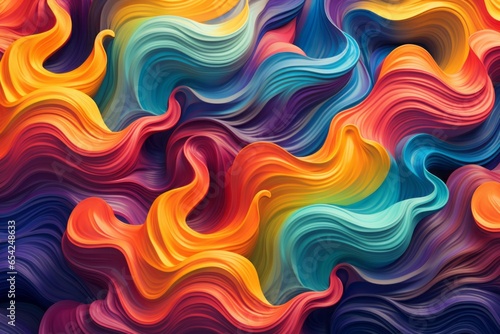 An abstract pattern of swirling colors, representing a whirlwind of emotions and creativity. 