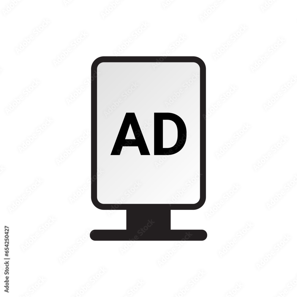 citylight icon - ad sign