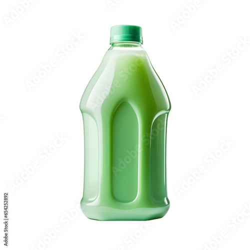 Bottle of Detergent Isolated on Transparent or White Background