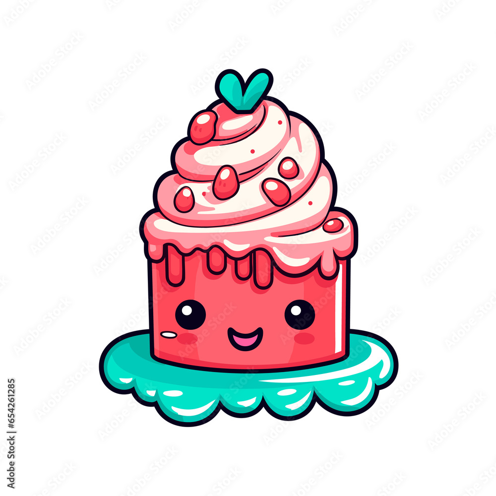 Peppermint cake , PNG, Illustration Design, Cartoon For Tshirt Peppermint cake , PNG, Illustration Design, Cartoon For Tshirt