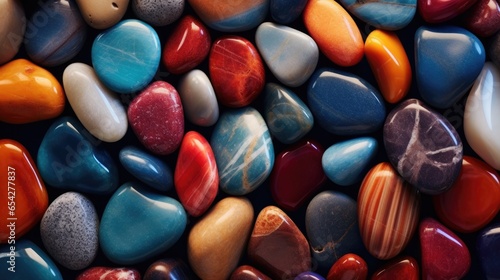 Colorful rocks background © Zemon