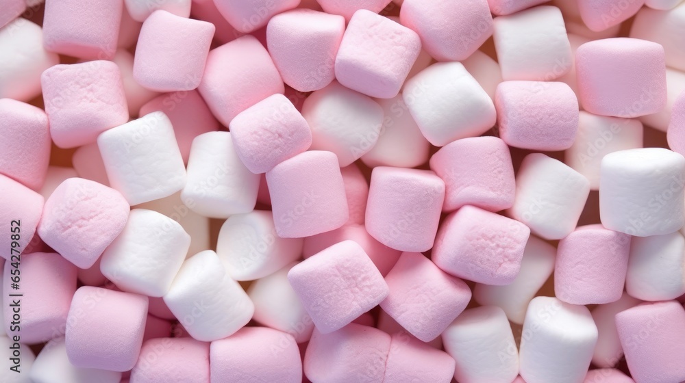 Marshmallows background Marshmallows background