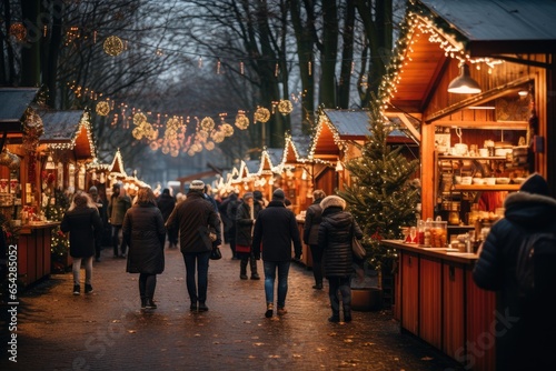 Vibrancy of Christmas Market