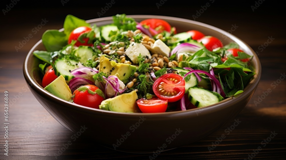 Flexitarian salad. A semi-vegetarian diet, also called a flexitarian diet, is one that is centered around plant foods and with the occasional inclusion of meat. Flexitarian salad. A semi-vegetarian diet, also called a flexitarian diet, is one that is centered around plant foods and with the occasional inclusion of meat.