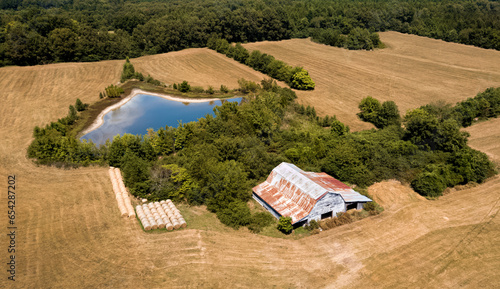 Old Barn Aerial