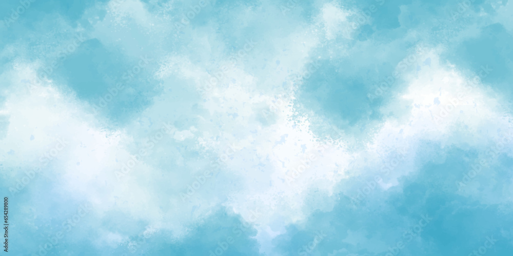 Mint watercolor background with abstract cloudy sky concept. Light Mint watercolor background with vintage texture design backgrounds. Brush stroke. Mint watercolor background with abstract cloudy sky concept. Light Mint watercolor background with vintage texture design backgrounds. Brush stroke.