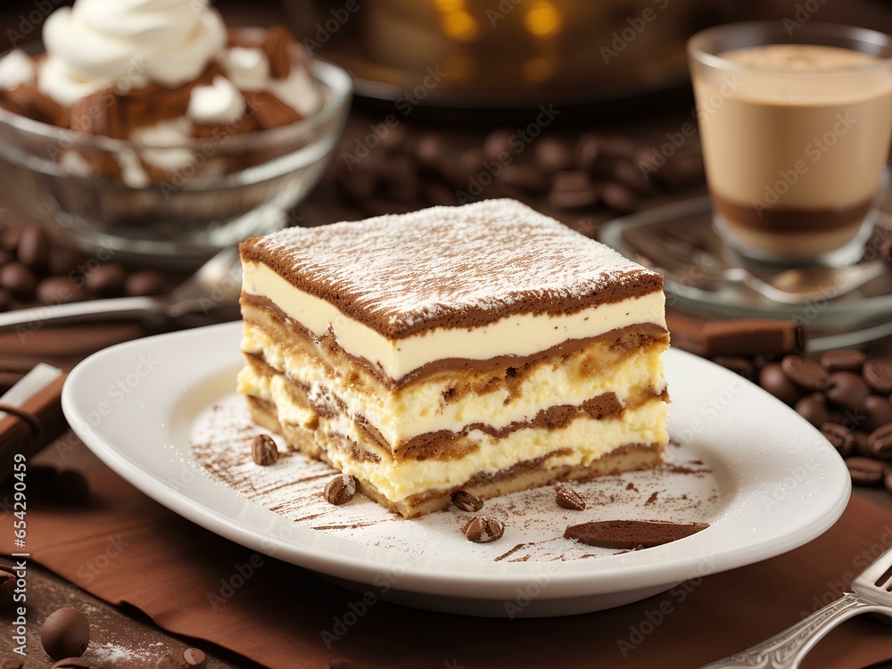 piece of cake with coffee piece of cake with coffee