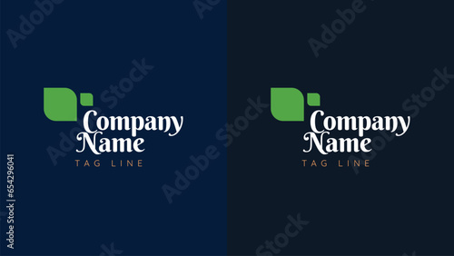 Growing plant leaf logo icon design, simple logo natural illustration. logo majestic 