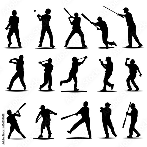 silhouettes of people