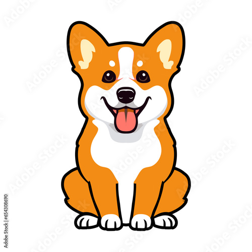 corgi sit with good quality and good design