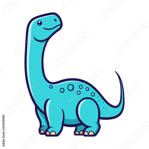 long neck dinosaur with good quality and good design