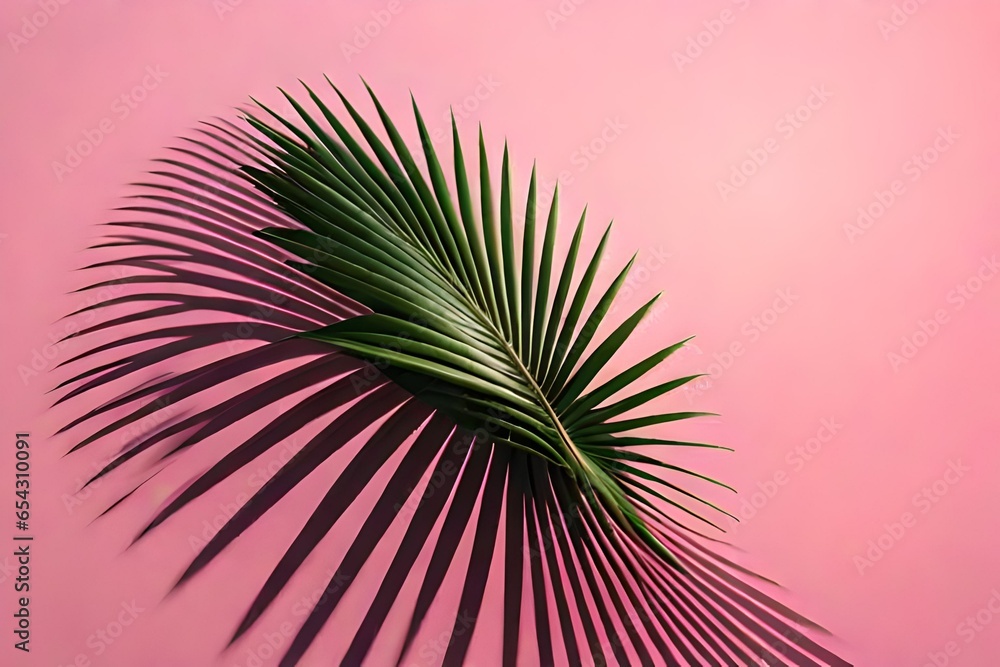 Obraz premium palm tree leaf