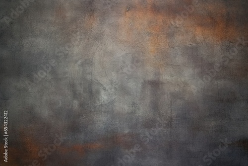 steel metal, grunge rusty texture, soft blur fancy background, dark gray black wallpaper, Generative AI