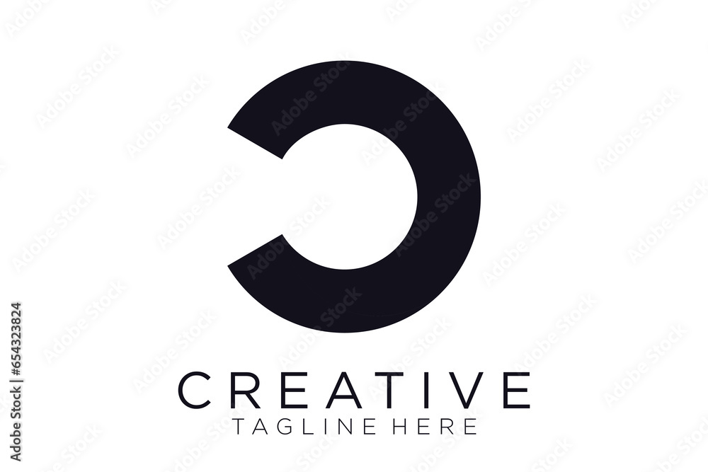 abstract initial letter D logo design template. icons for business of luxury, elegant, simple abstract initial letter D logo design template. icons for business of luxury, elegant, simple